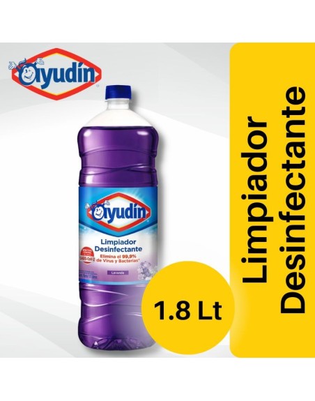 Comprar Ayudin Liquido Desinfectante Lavanda 1800 ml Mayorista al Mejor Precio!