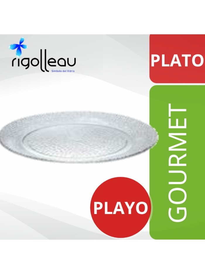 Comprar Plato Playo Gourmet Flint 62300 Mayorista al Mejor Precio!