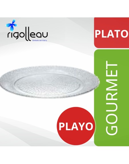 Comprar Plato Playo Gourmet Flint 62300 Mayorista al Mejor Precio!