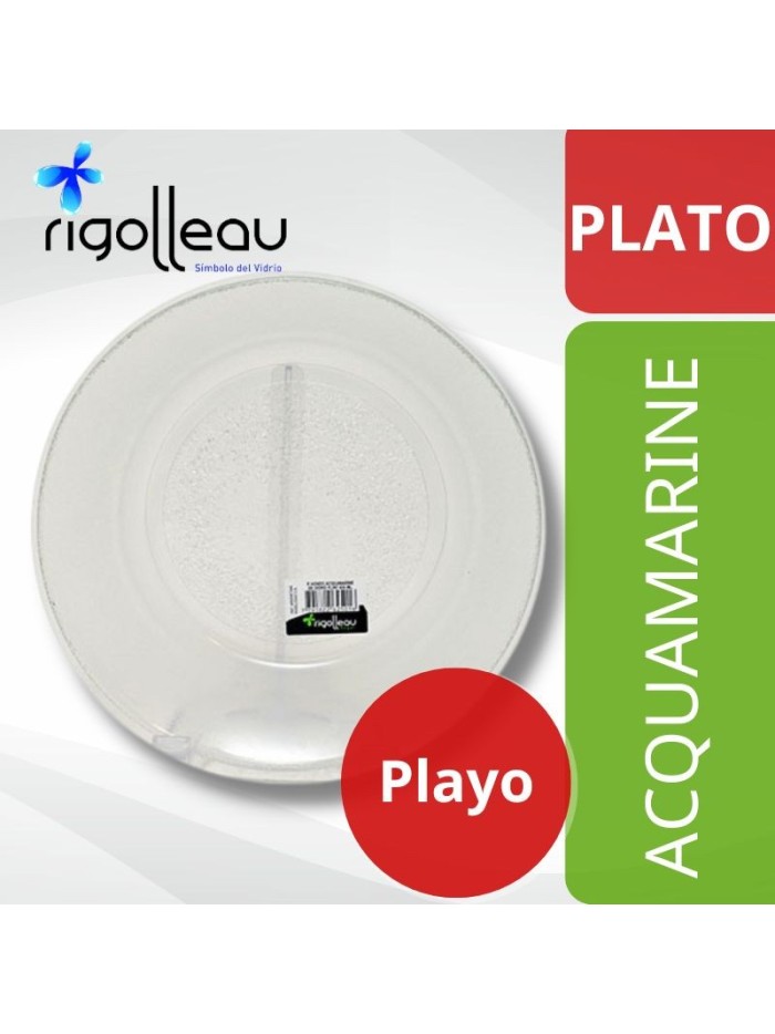 Comprar Plato Playo Acquamarine Flint -62500 Mayorista al Mejor Precio!