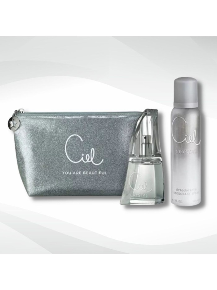 Comprar Colonia Ciel Crystal 80 ml + Desodorante de regalo Mayorista al Mejor Precio!