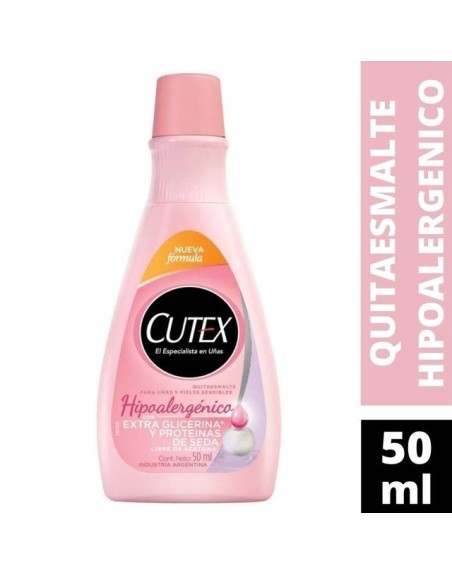 Comprar Cutex Hipoalergenico  X 50 ML          24 Mayorista al Mejor Precio!