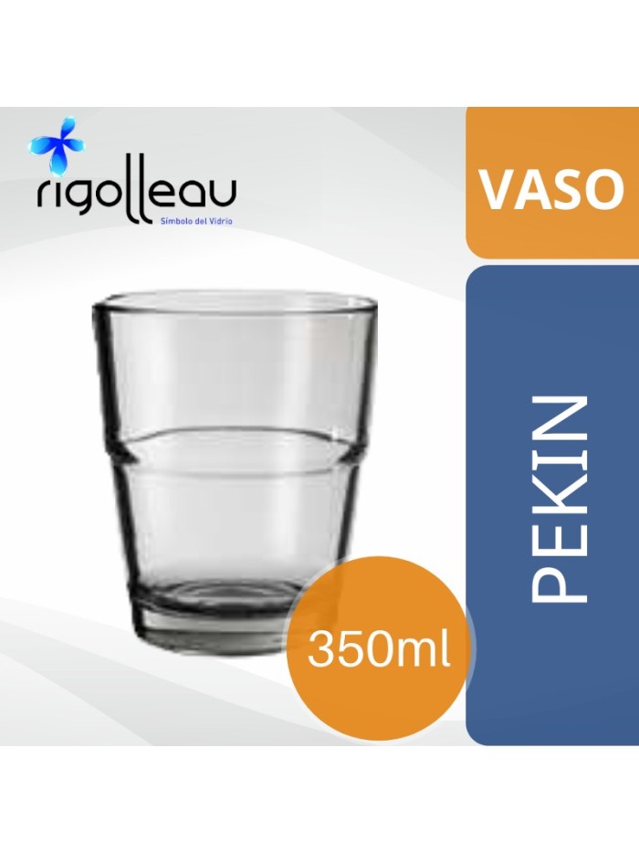 Comprar Vaso PEKIN Flint x 350 ml   68428 Mayorista al Mejor Precio!