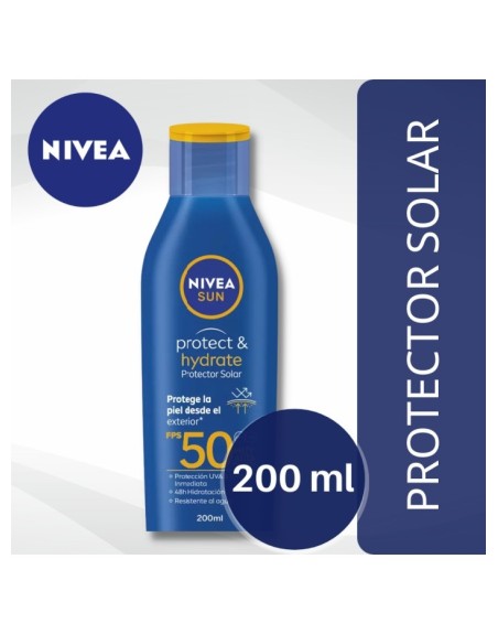 Nivea Sun Protector Solar Hidratante 200 ml FPS50