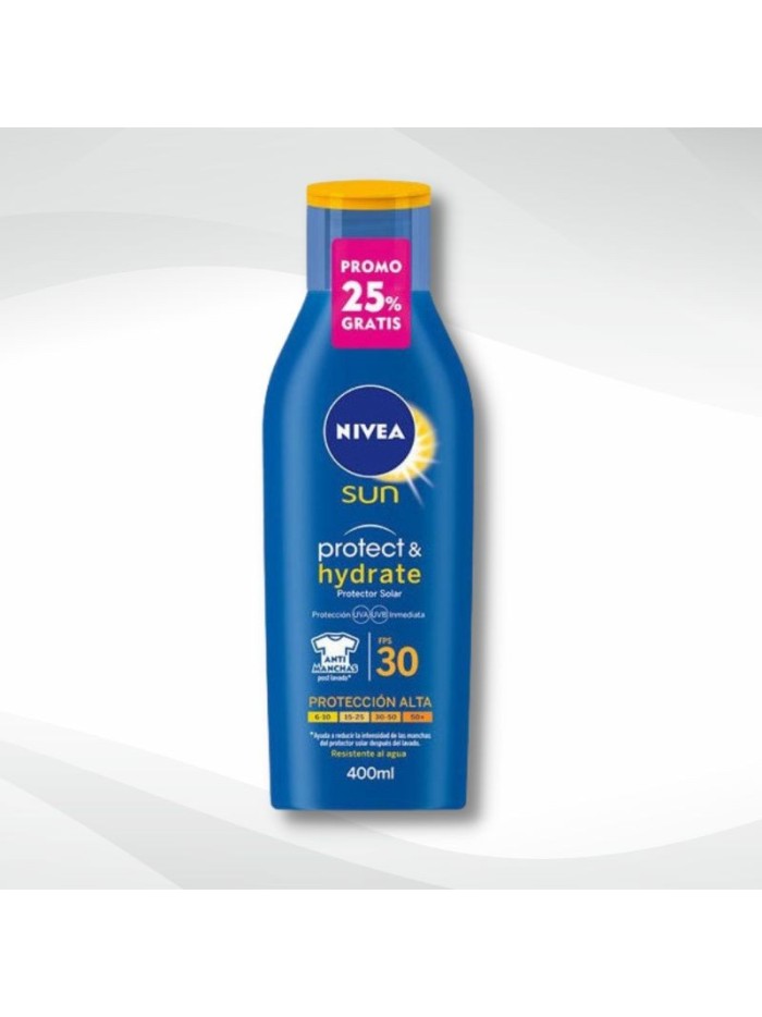 Comprar Nivea Sun Protect SOLAR Hidratacion 400 ml  FPS30 Mayorista al Mejor Precio!