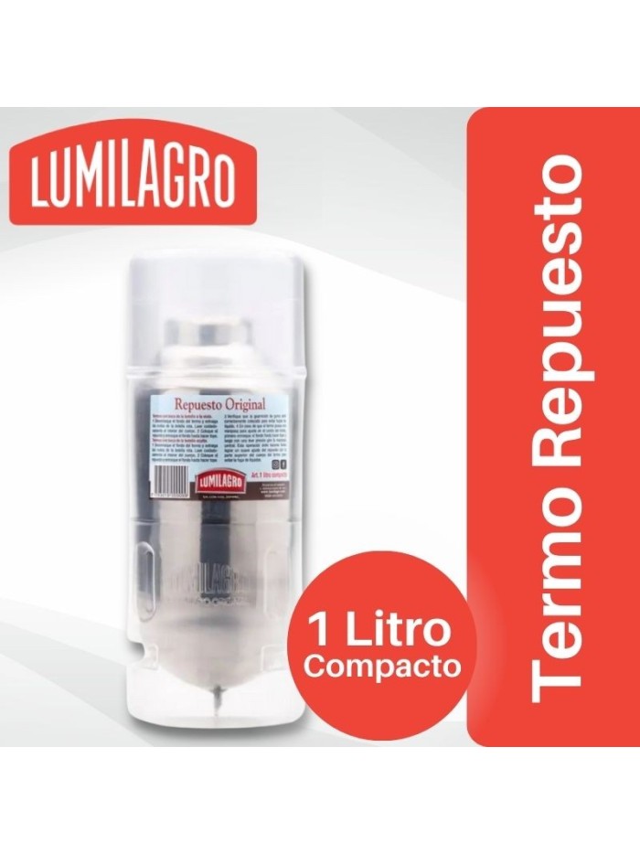 Comprar Repuesto Termo Compacto 1 Litro Lumilagro Mayorista al Mejor Precio!