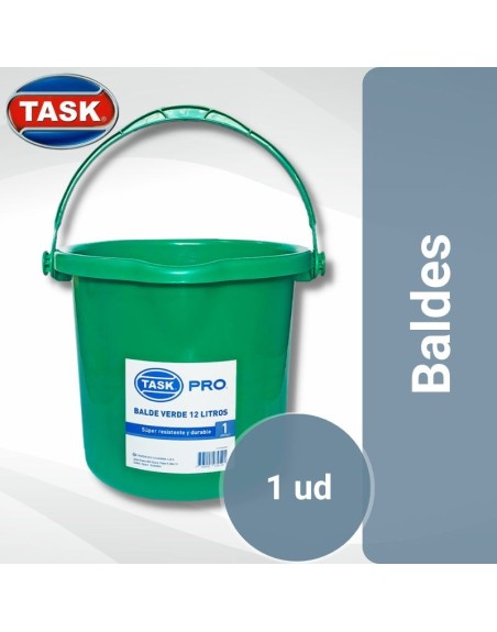 Comprar Task Balde Plastico Reforzado 12 Lts Mayorista al Mejor Precio!