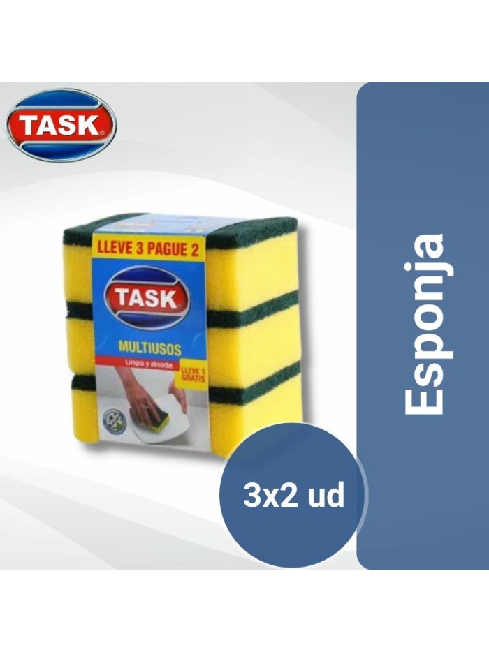 Comprar Task Esponja Cuadriculada 3x2 Oferta Mayorista al Mejor Precio!