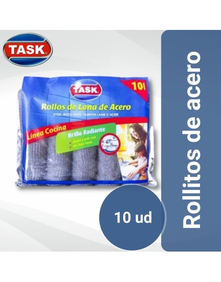 Comprar Task Rollitos de Acero 10 ud Mayorista al Mejor Precio!