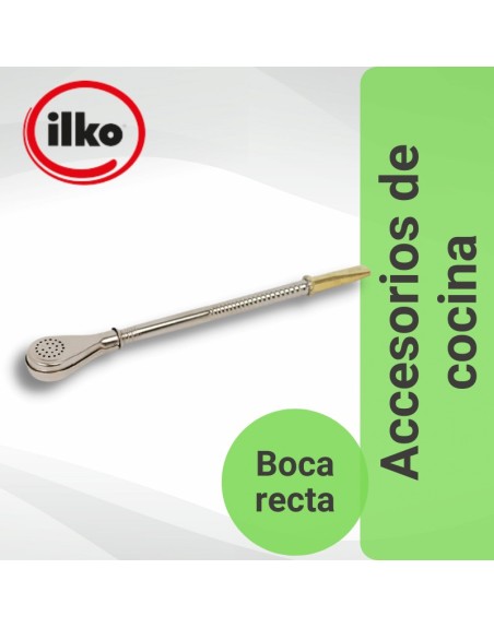 Comprar Ilko Bombilla Niquelada Recta Mayorista al Mejor Precio!