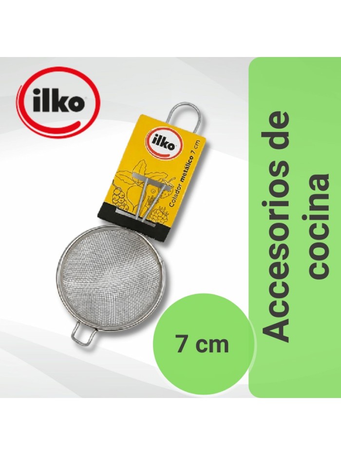 Comprar Ilko Colador Metalico 7 cm Estañado Mayorista al Mejor Precio!