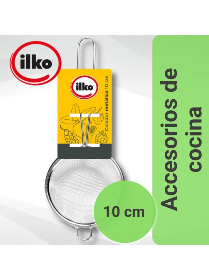 Comprar Ilko Colador Metalico 10 cm Estañado Mayorista al Mejor Precio!