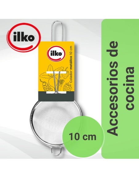 Comprar Ilko Colador Metalico 10 cm Estañado Mayorista al Mejor Precio!