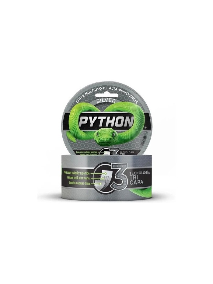 Comprar PYTHON Cinta Multiuso Alta Resistencia Gris Mayorista al Mejor Precio!