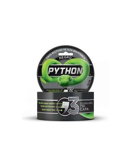 Comprar Python Cinta Multiusos Alta Resistencia Negra Mayorista al Mejor Precio!