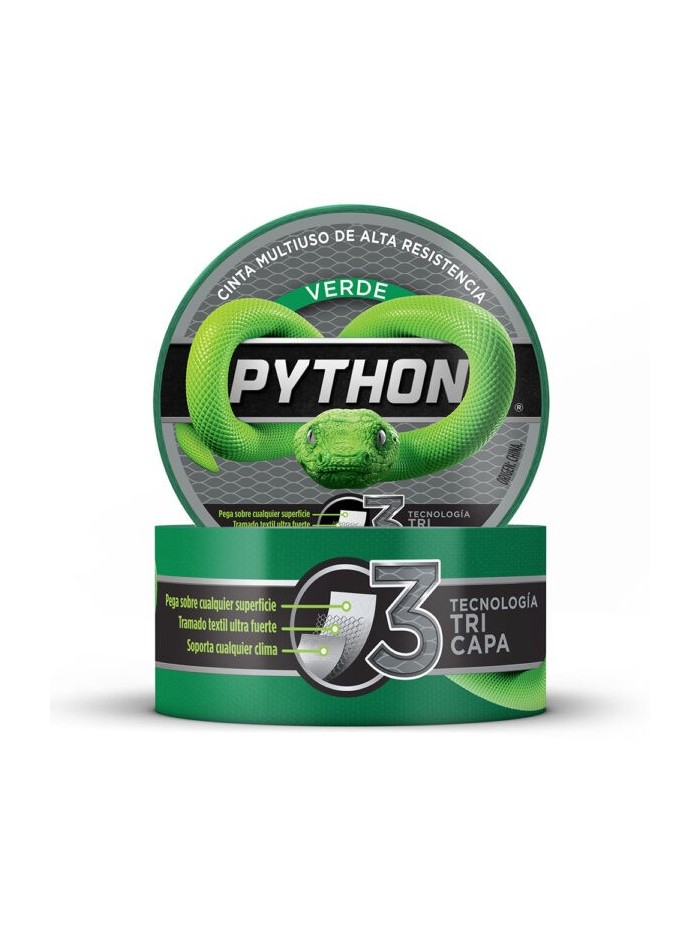 Comprar Python Cinta Multiusos Alta Resistencia Verde 18 Mayorista al Mejor Precio!