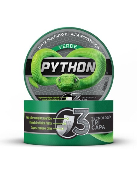 Comprar Python Cinta Multiusos Alta Resistencia Verde 18 Mayorista al Mejor Precio!