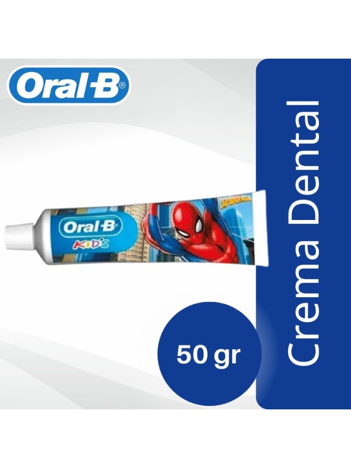 Comprar Crema Dental Oral B Spiderman 50 gr Mayorista al Mejor Precio!