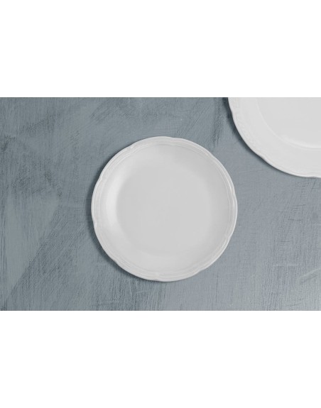 Comprar Tsuji Porcelana Blanca 1800  Plato Postre 19 cm Mayorista al Mejor Precio!