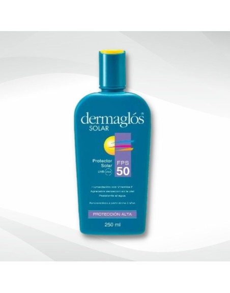 Comprar Dermaglos Protector Solar F50 Crema 250 ml Mayorista al Mejor Precio!