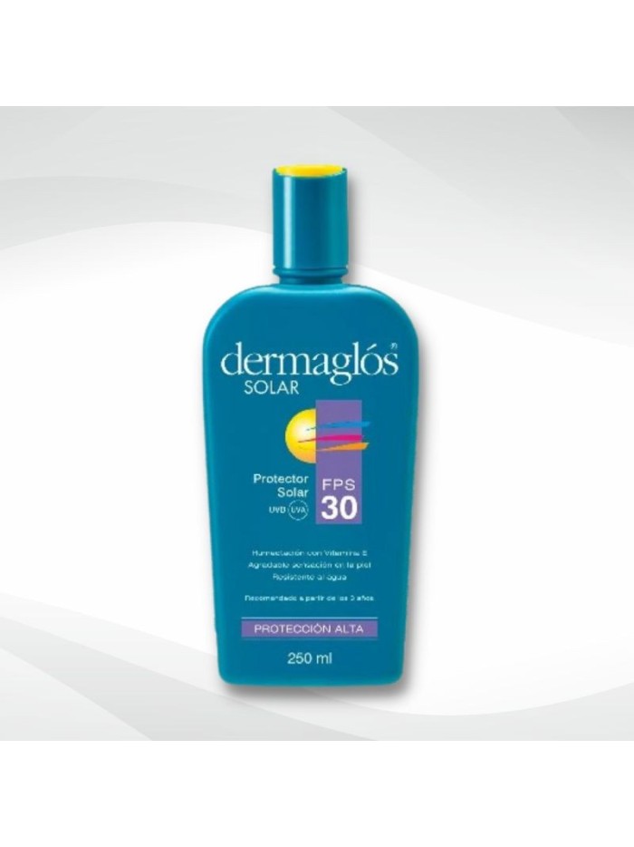 Comprar Dermaglos Protector Solar F30 Crema 250 ml Mayorista al Mejor Precio!