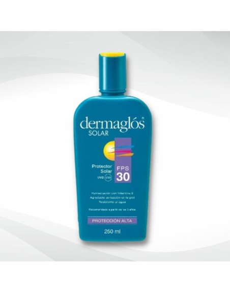 Comprar Dermaglos Protector Solar F30 Crema 250 ml Mayorista al Mejor Precio!