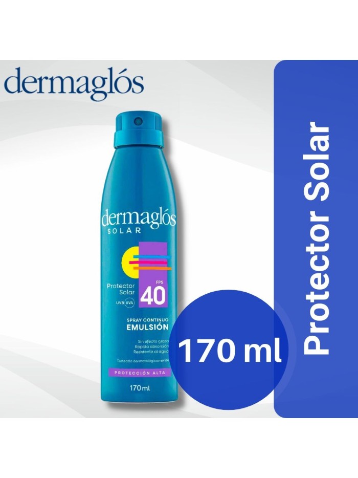 Dermaglos Protector Solar F40 Aerosol 170 ml