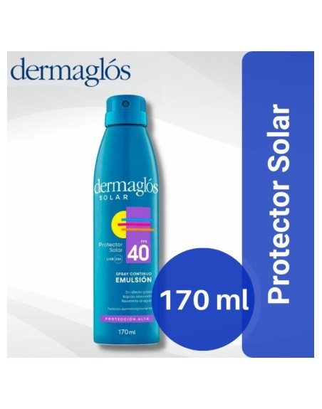 Dermaglos Protector Solar F40 Aerosol 170 ml