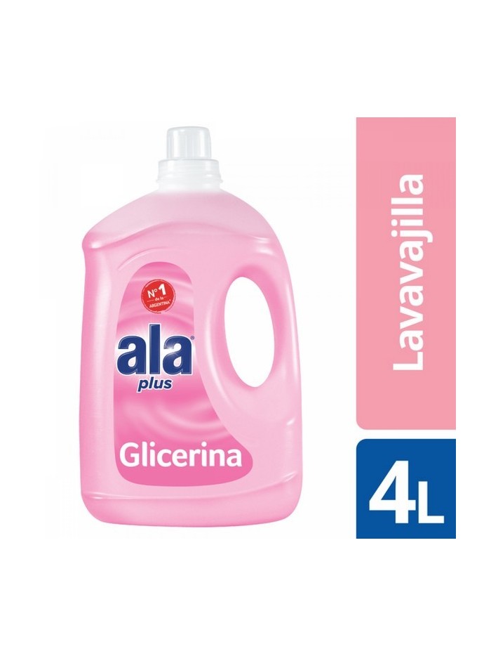 Comprar Ala Lavavajillas Plus Glicerina 4 Lts Mayorista al Mejor Precio!