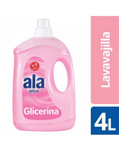 Comprar Ala Lavavajillas Plus Glicerina 4 Lts Mayorista al Mejor Precio!