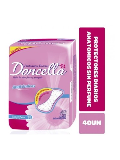 Comprar Doncella Protectores Diarios S/Desodorante x 40(23325) Mayorista al Mejor Precio!