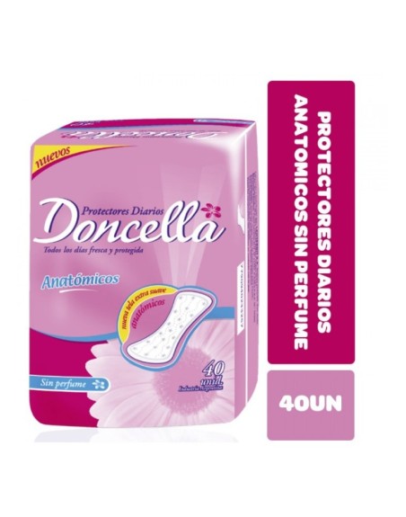 Comprar Doncella Protectores Diarios S/Desodorante x 40(23325) Mayorista al Mejor Precio!