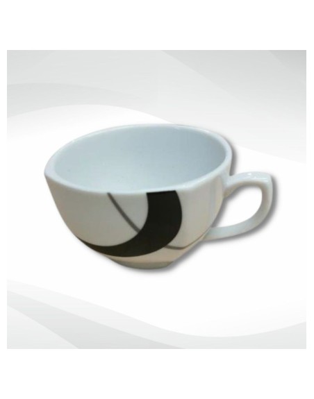 Tsuji Porcelana Blanca Decorada 2426 Taza Café sin plato