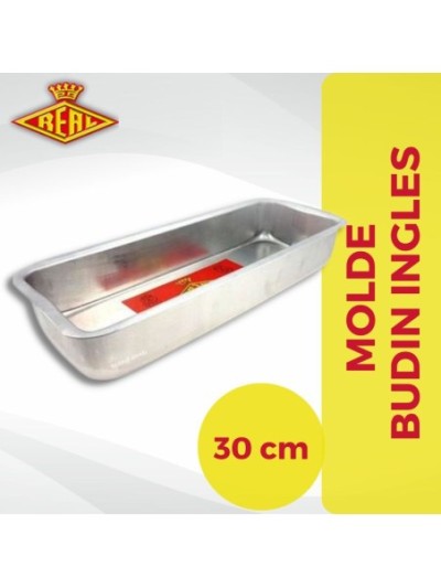 Comprar Aluminio Real Molde Budin Ingles Nº5 30 cm Mayorista al Mejor Precio!