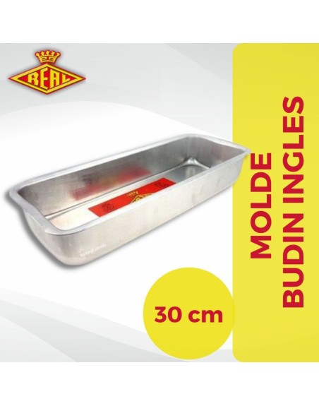 Comprar Aluminio Real Molde Budin Ingles Nº5 30 cm Mayorista al Mejor Precio!