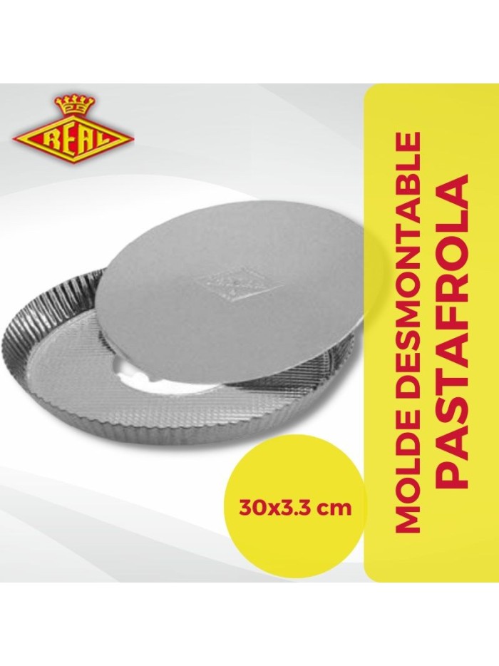 Comprar Aluminio Real Molde Pastafrola Desmontable Nº 30 Mayorista al Mejor Precio!