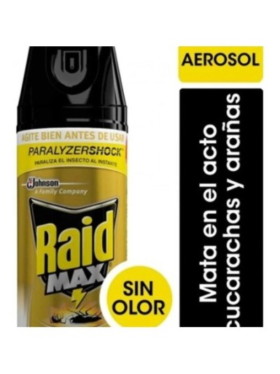 Comprar Raid Cocina Max 360 ml Sin Olor Cucarachas Aerosol Mayorista al Mejor Precio!