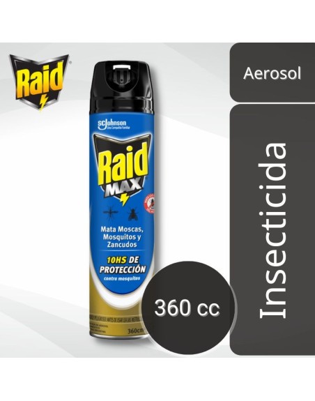 Comprar Raid MAX Aerosol 360 cc Mayorista al Mejor Precio!