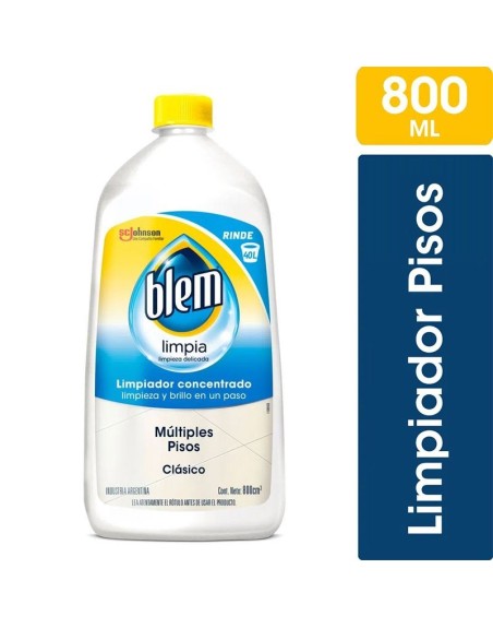 Comprar Blem Limpiador Multipisos Clasico 800 ml botella Mayorista al Mejor Precio!