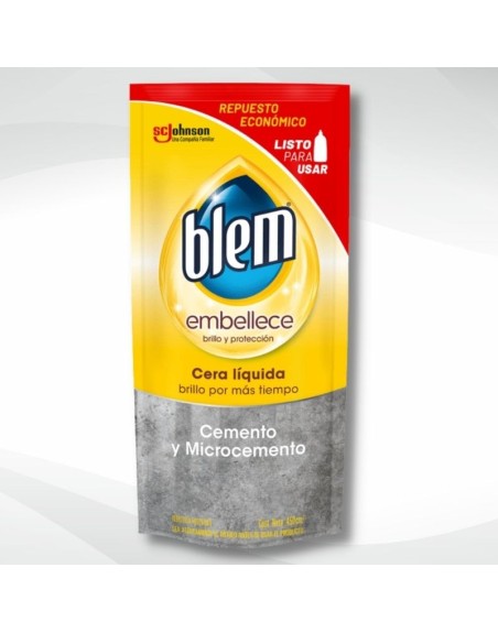 Comprar Blem Autobrillo Embellece Cemento Incoloro 450 ml Doypack Mayorista al Mejor Precio!