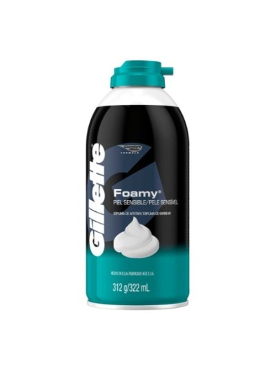 Comprar Espuma Foamy Piel Sensible x 311 gr Gillette Mayorista al Mejor Precio!