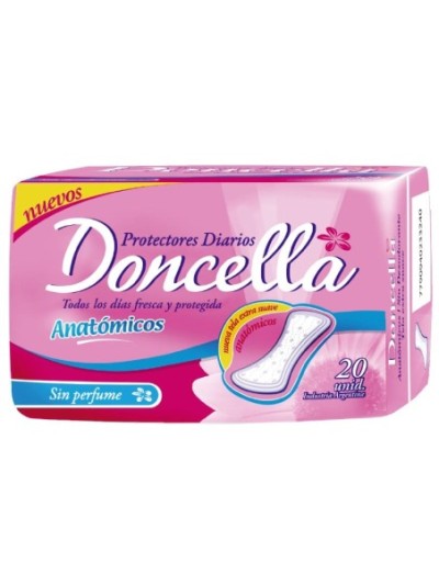 Comprar Doncella Protectores Diarios Sin Desoderante x 20 ud (23324) Mayorista al Mejor Precio!