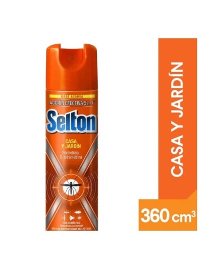 Comprar SELTON Mata Moscas y Mosquitos CASA Y JARDIN X 360 ML     06 Mayorista al Mejor Precio!