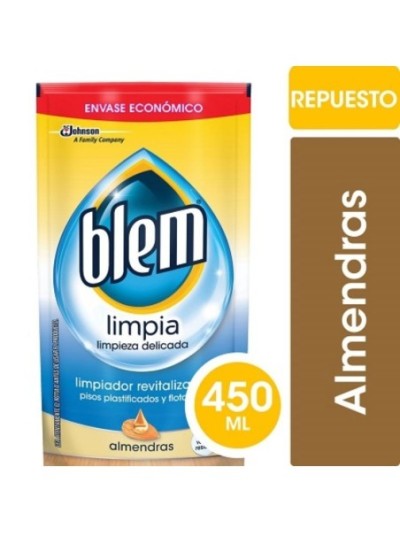 Comprar Blem Pisos Plastificados Aceite de Almendras 450 cc Mayorista al Mejor Precio!