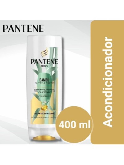 Comprar PANTENE ACONDICIONADOR BAMBU X 400ML  12 Mayorista al Mejor Precio!