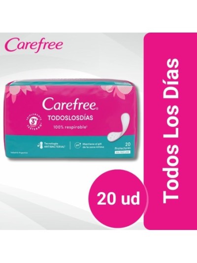 Carefree Todos Los Dias 20 ud