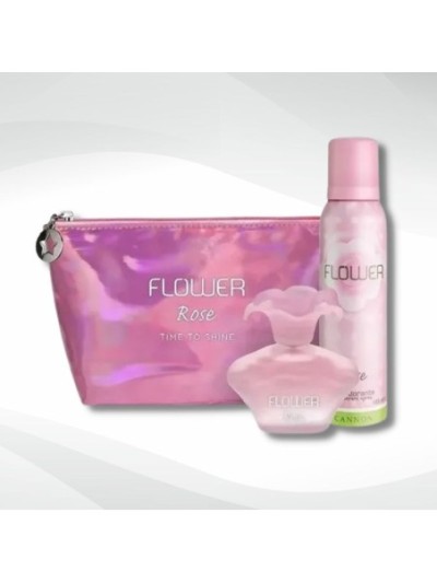 Comprar Bolsito Nessesarie Ciel Flower Rose Colonia + Desodorante Mayorista al Mejor Precio!