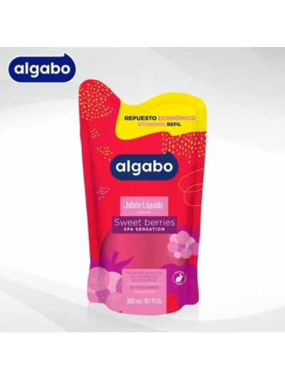 Algabo Jabon Liquido Frutos repuesto DP 300 ml