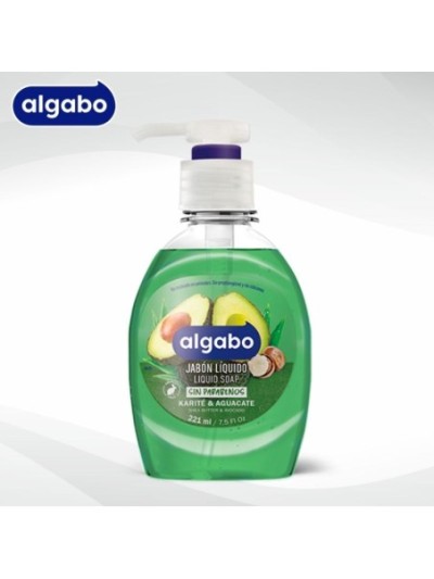 Algabo Jabon Liquido Karite - Aguacate 221 ml