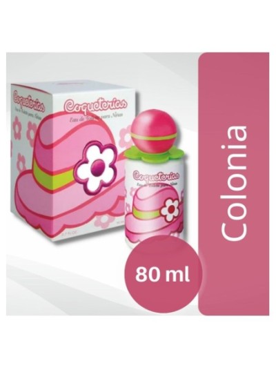 Comprar Colonia Coqueterias 80 ml Mayorista al Mejor Precio!